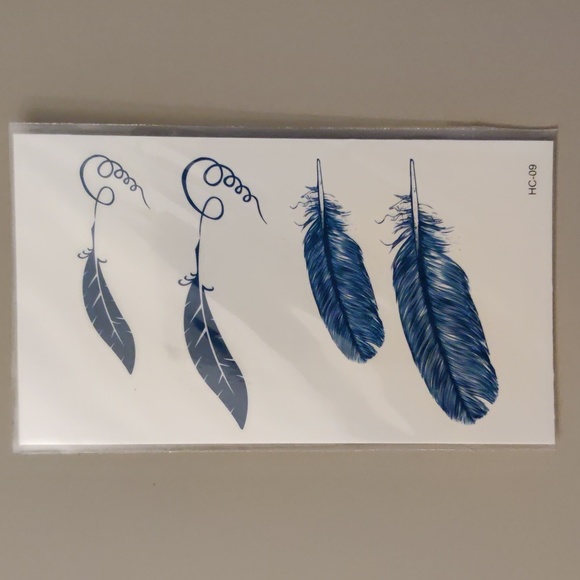 Temporary Color Tattoo and Hair Chalk bundle - Picture 8 of 10